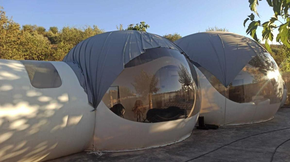 Fuente Del Lobo Glamping & Bungalows - Adults Only Pinos Genil Dış mekan fotoğraf