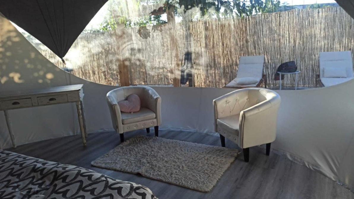Fuente Del Lobo Glamping & Bungalows - Adults Only Pinos Genil Dış mekan fotoğraf